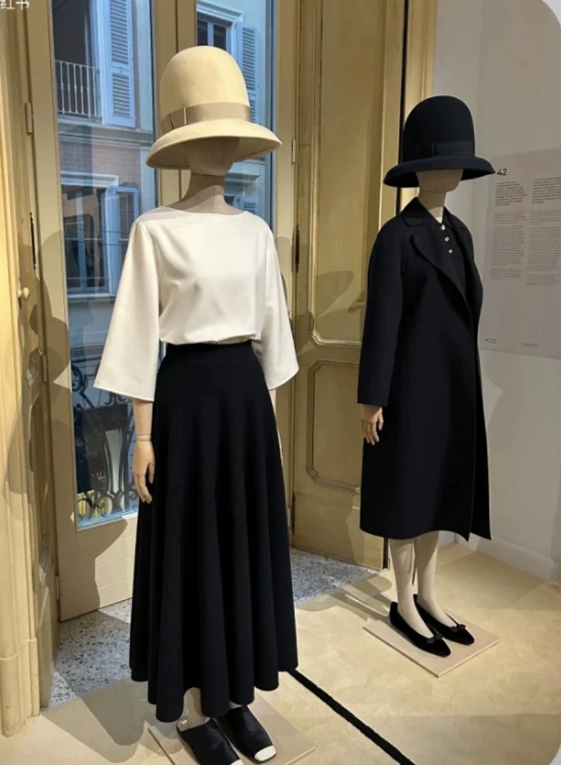 Women'S Formal Day Wear - Nova Saia Feminina de Outono em
