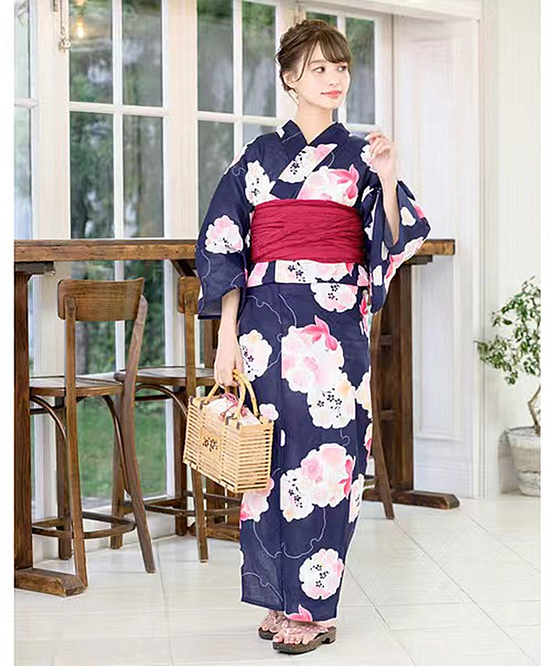 Japanese Women Formal Wear - Quimono Yukata Japonês Feminino Roxo, Traje