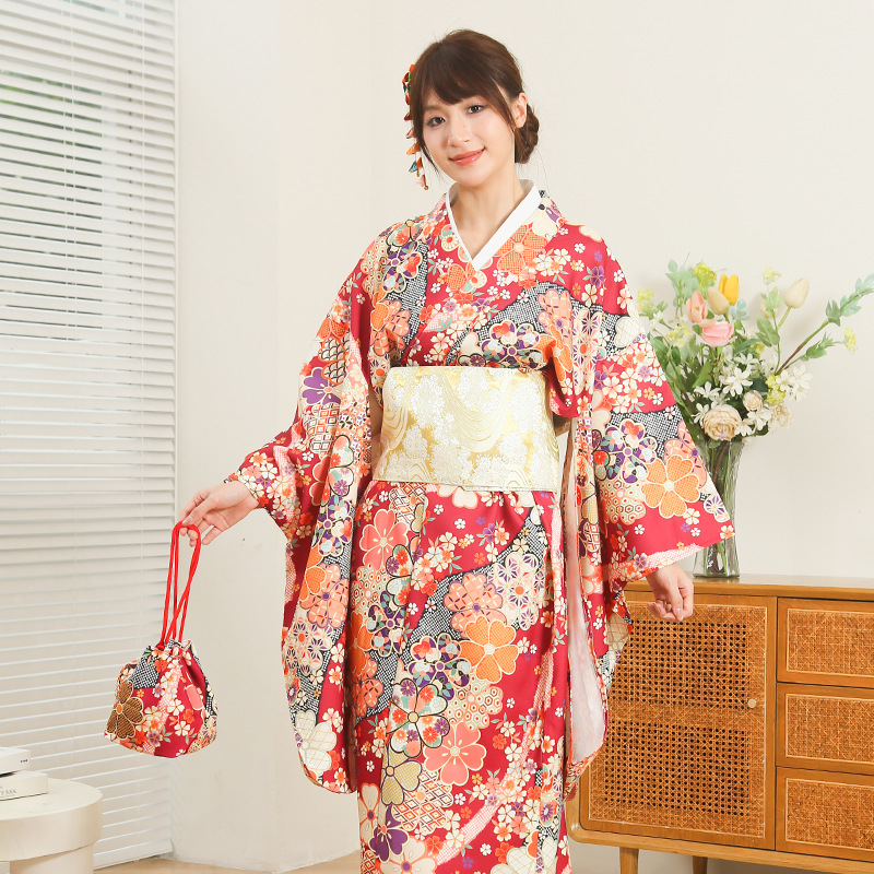 Japanese Women Formal Wear - Kimono Japonês Feminino Versão Aprimorada, Vestuário