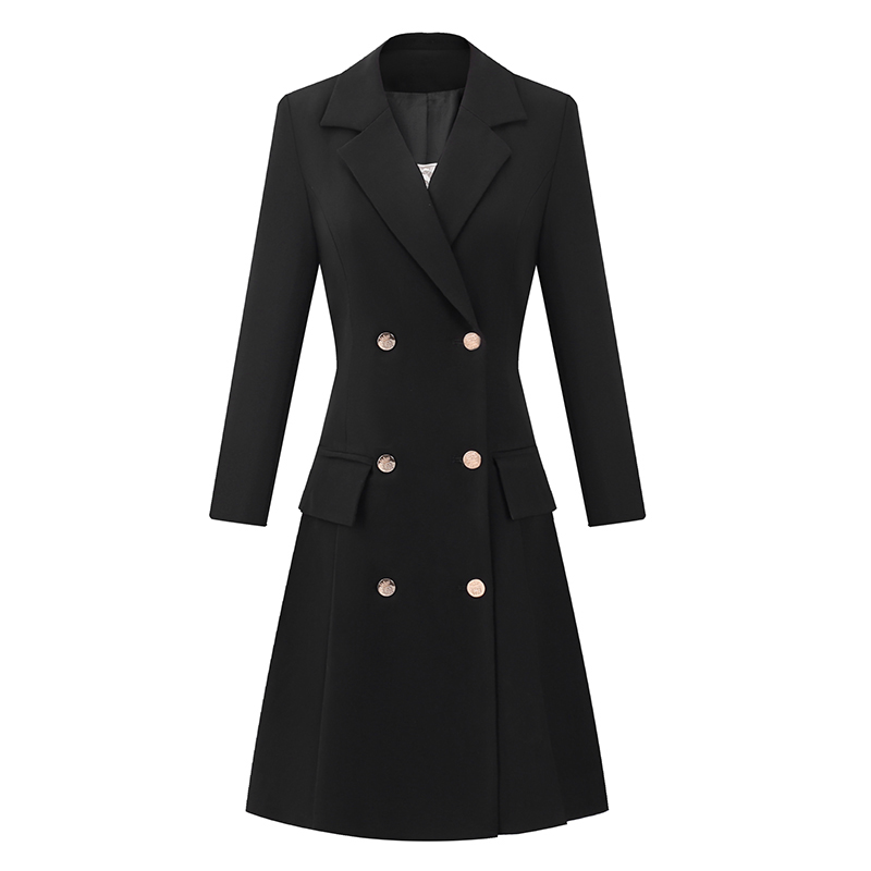 Japanese Women Formal Wear - Preto ocupação terno vestido de alto
