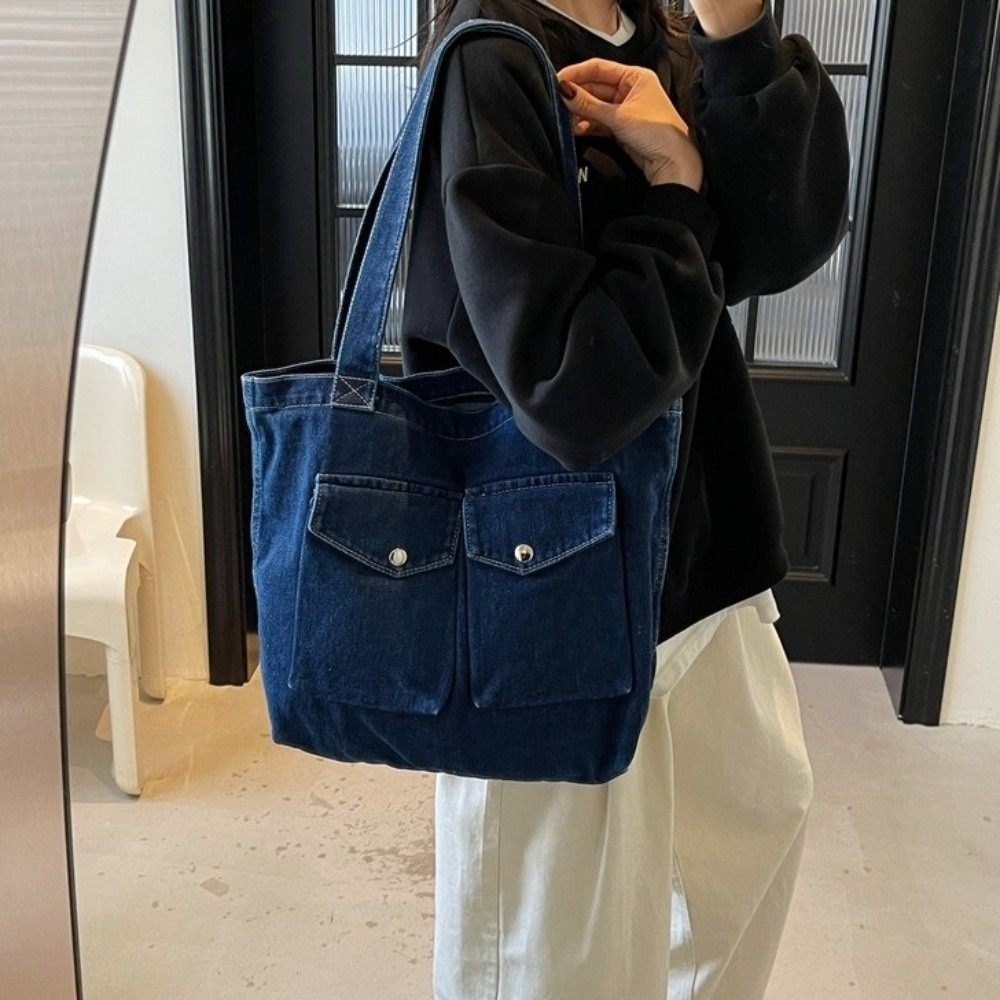 Bolsas de Ombro de Denim de Gr - Shoulder Bag Structured avaliação e preço