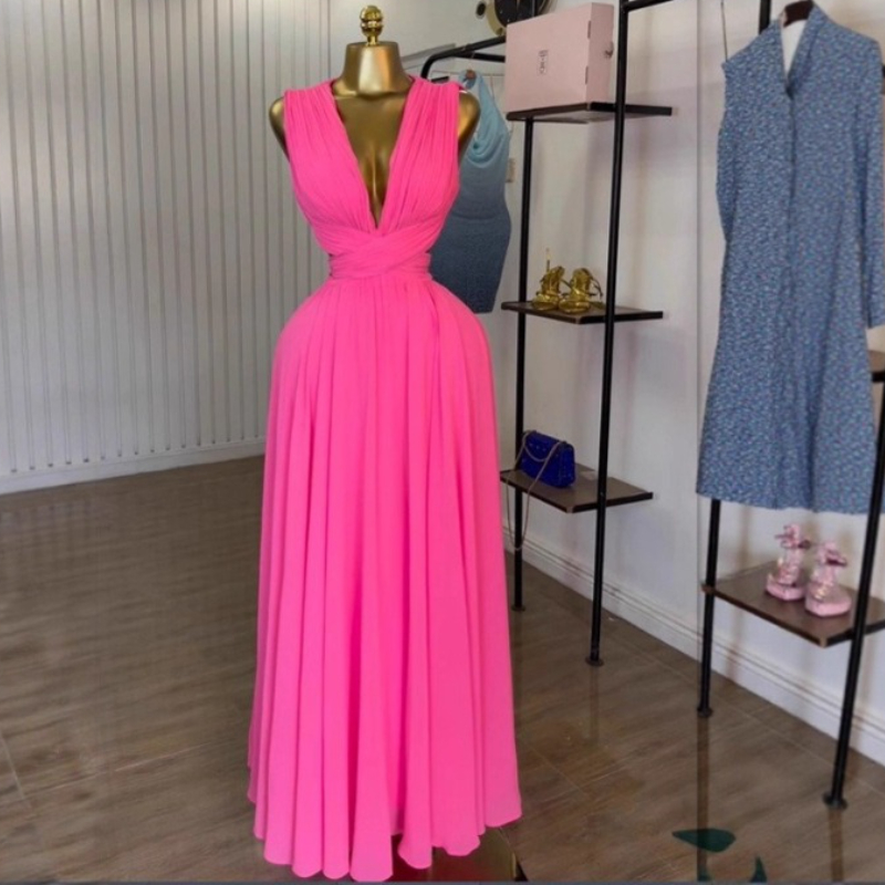 Mulheres vestido longo vestido - Formal Wear Gowns For Women avaliação e preço