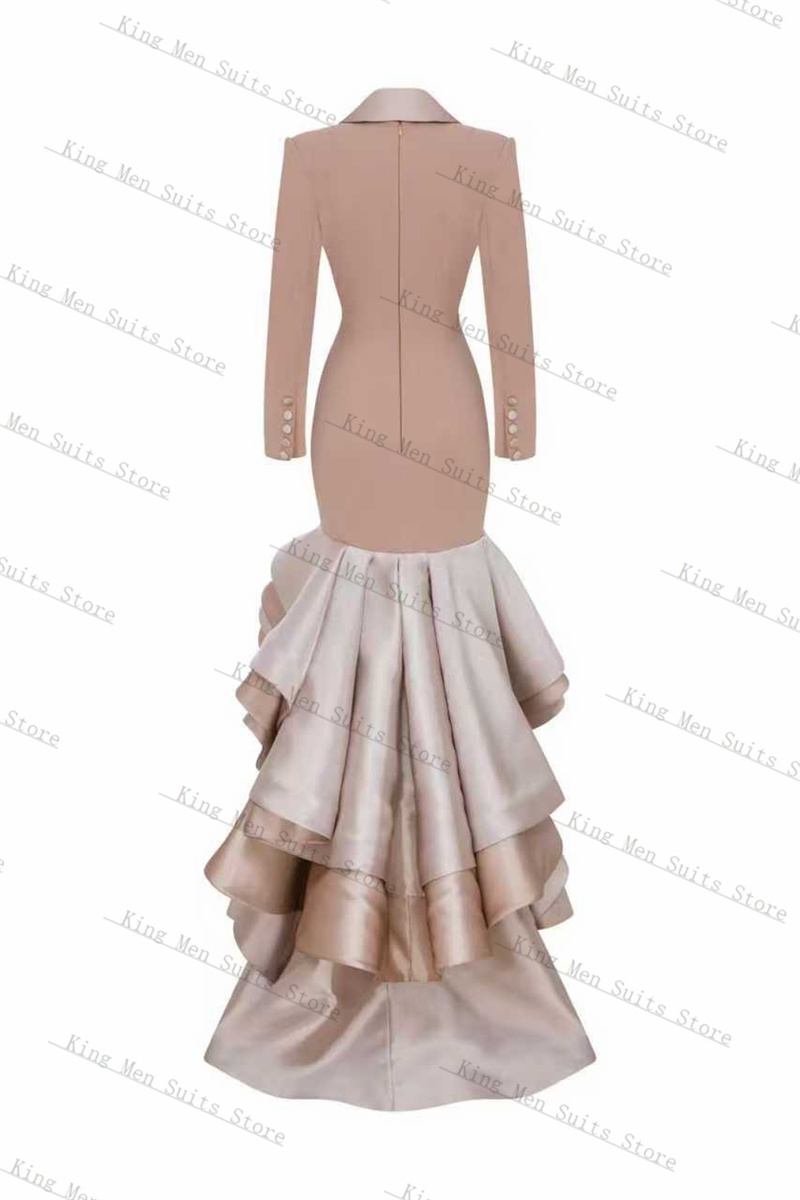 Champagne feminino ternos 1 pe - Women'S Formal Wear For A Wedding avaliação e preço