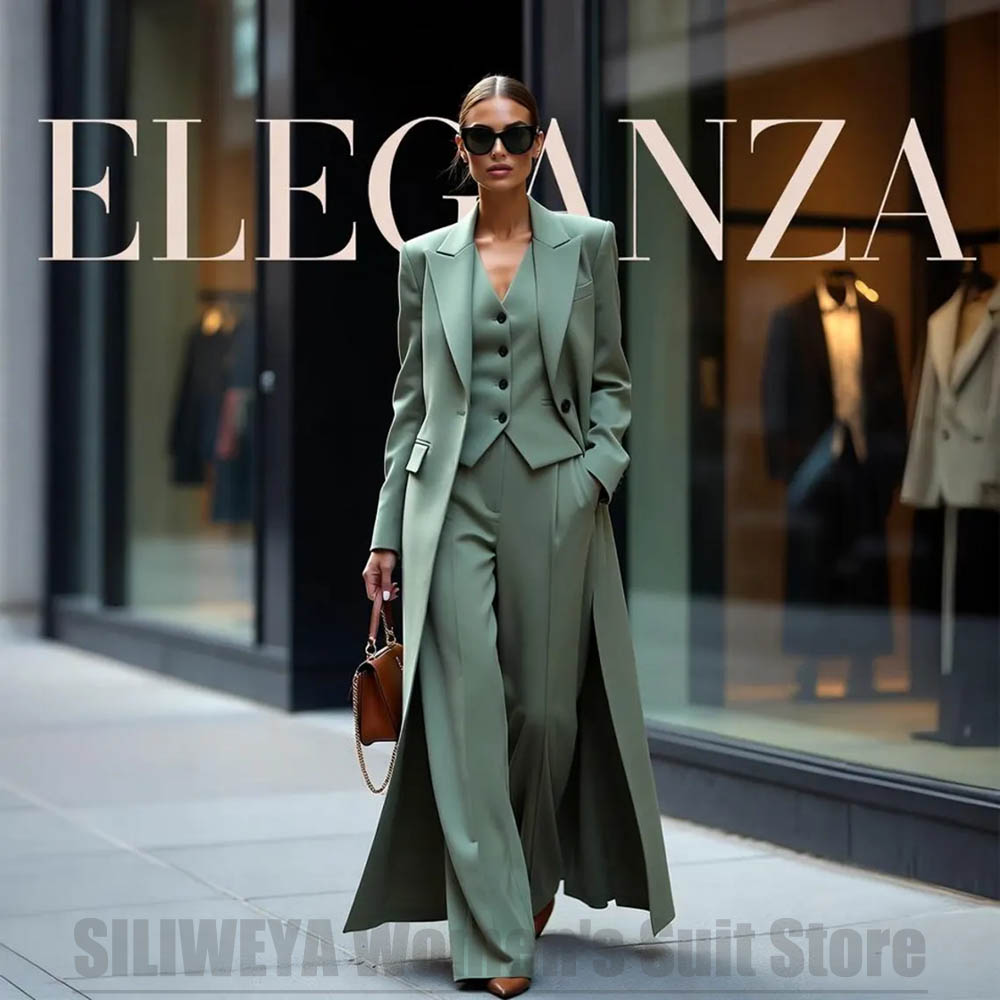 Conjunto de Terno Feminino Ele - Women Formal Wear For Party avaliação e preço