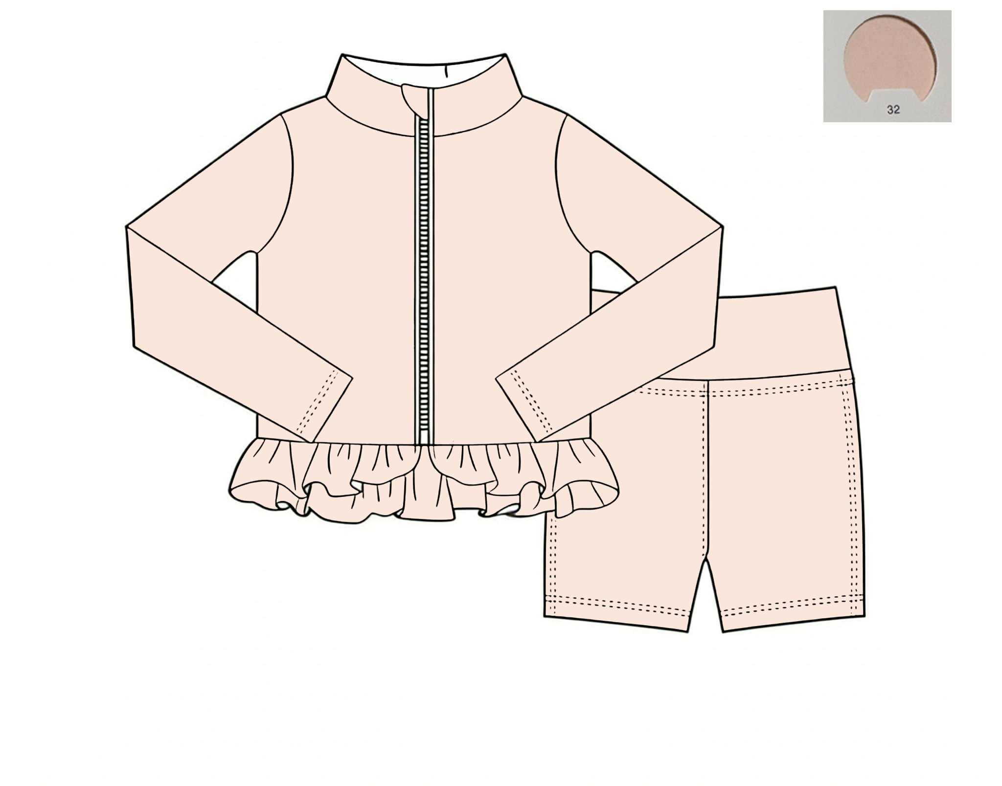 Conjunto de Yoga Monocromático - Monochrome Suit Set avaliação e preço