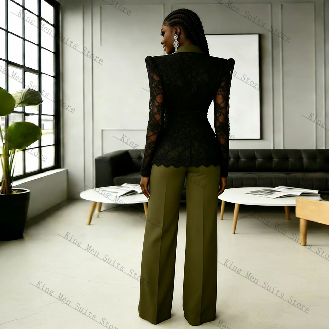 Conjunto Feminino de Renda Ver - Women'S Formal Wear For A Wedding avaliação e preço