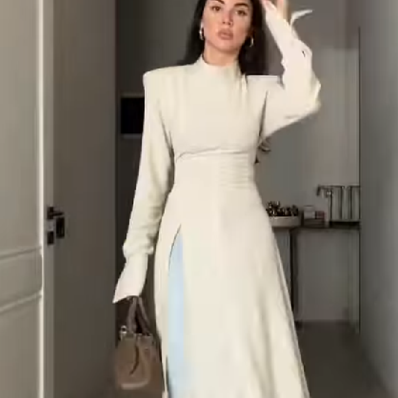 Vestido Maxi Elegante Feminino - Women'S Formal Evening Wear Tops avaliação e preço