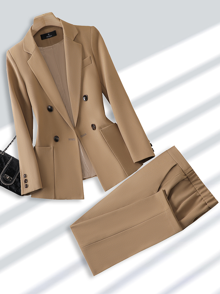 Blazer e calças para mulheres, - Women'S Formal Wear Pants Suit avaliação e preço