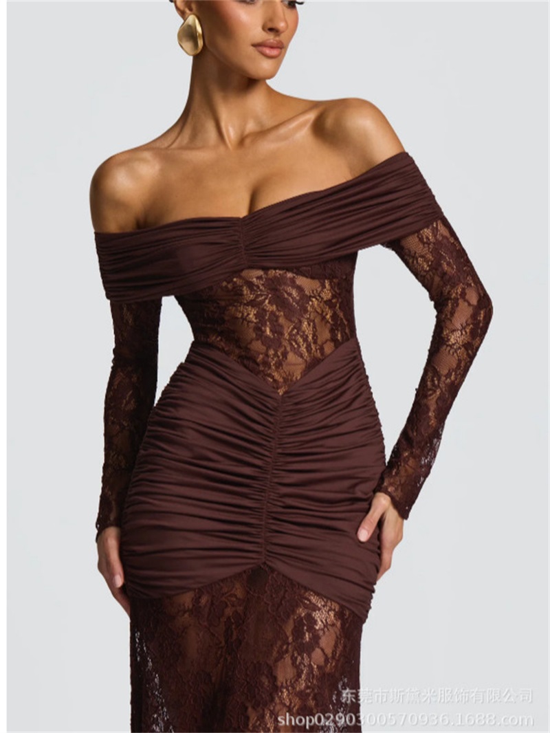 Sexy renda sereia vestido de b - Formal Wear Gowns For Women avaliação e preço