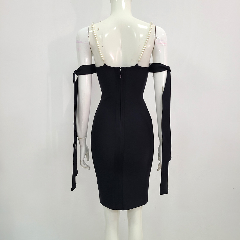 Vestido Longo Glamour com Alça - Women'S Formal Evening Wear Tops avaliação e preço