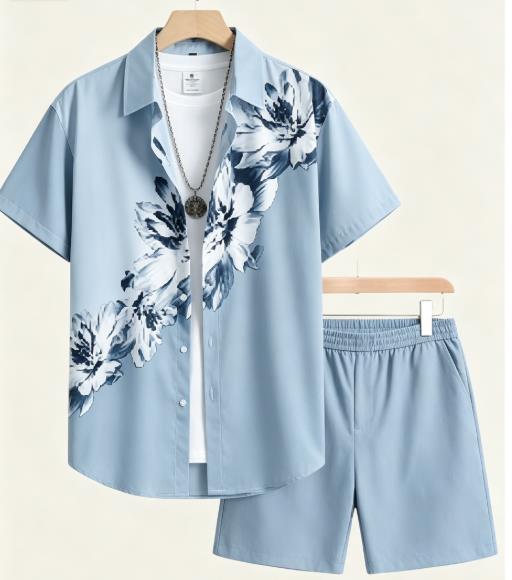 Conjunto masculino vintage com - Monochrome Suit Set avaliação e preço