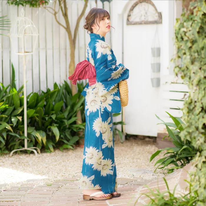 Quimono Yukata Japonês Feminin - Japanese Women Formal Wear avaliação e preço