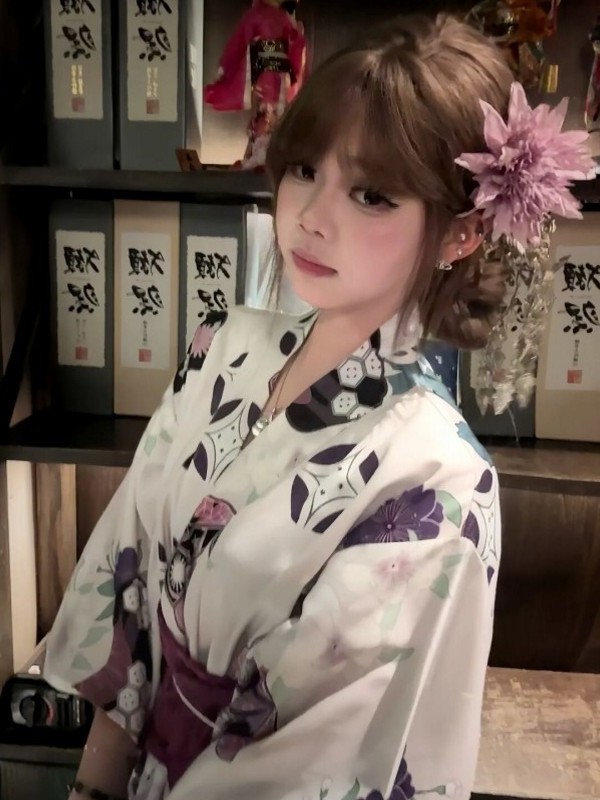 Quimono Roxo Tradicional para  - Japanese Women Formal Wear avaliação e preço